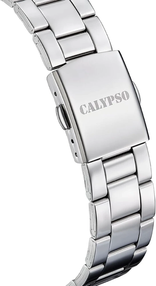 Calypso K5858/3 Vyriškas Laikrodis Analoginis Nerūdijantis Plienas Sidabrinis