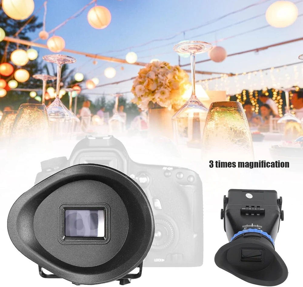 Objektyvas Camera lcd viewfinder, camera viewfinder dslr viewfinder su 3 colių/3.2 colio ekranu slr viewfinder, camera screen viewfinder, tinkamas pagyvenusiems ir neįgaliems asmenims