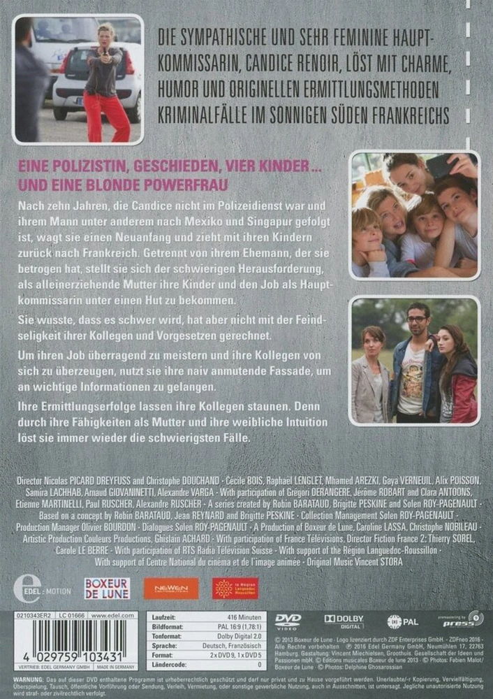 Vinilinė plokštelė Candice Renoir - 1 sezonas [3 Dvd]
