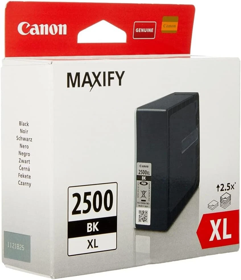 Canon Pgi-2500 Xl Bk juodas rašalas, 70.9 ml