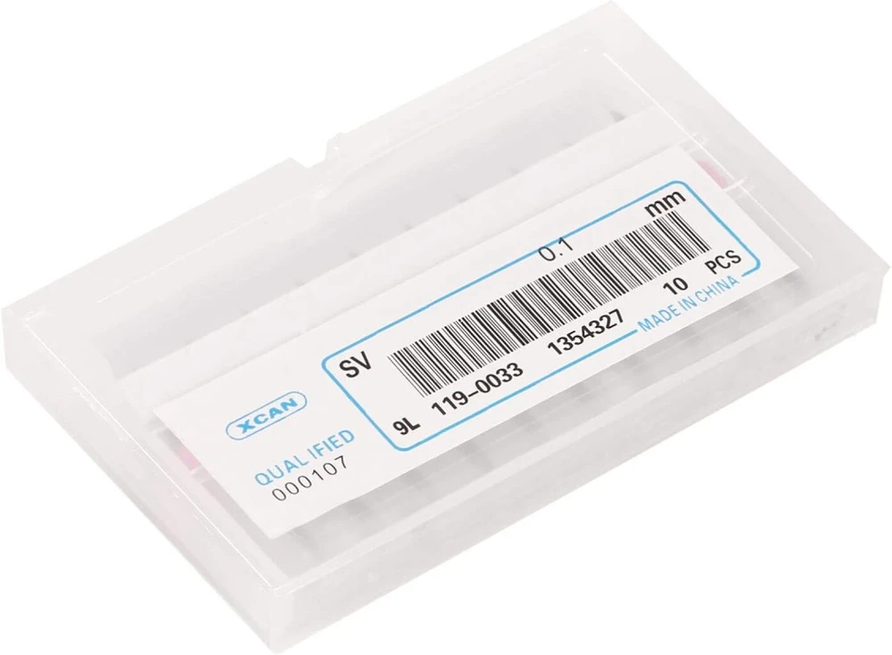 Carbide, Hhs 10 dalių karbido makro grąžtų rinkinys, Pcb grąžtų rinkinys, mini grąžto kotas Pcb (0,1 mm)