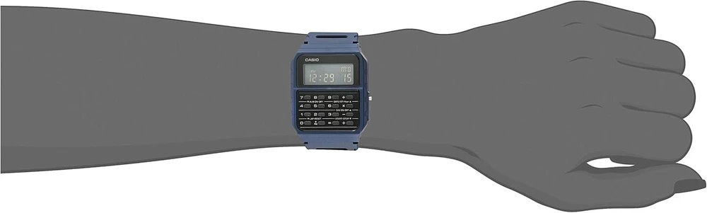 Casio Ca53w-1 Vyriškas Laikrodis Su Kalkuliatoriumi