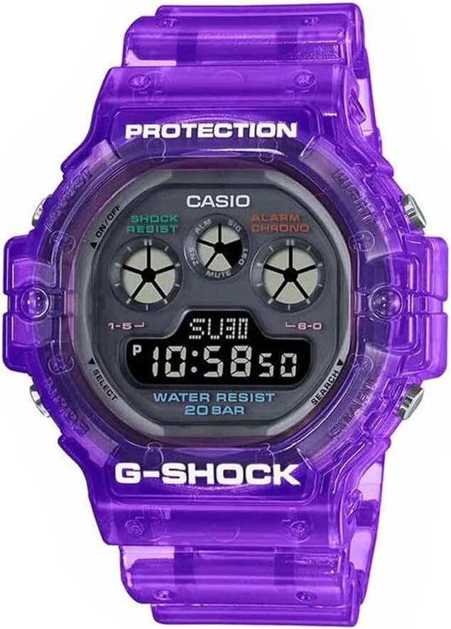 Casio Dw-5900jt-6er vyriškas laikrodis, juodas, sportinis