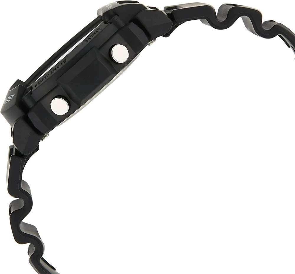 Casio W-219h-1avef Juodas Vyriškas Laikrodis