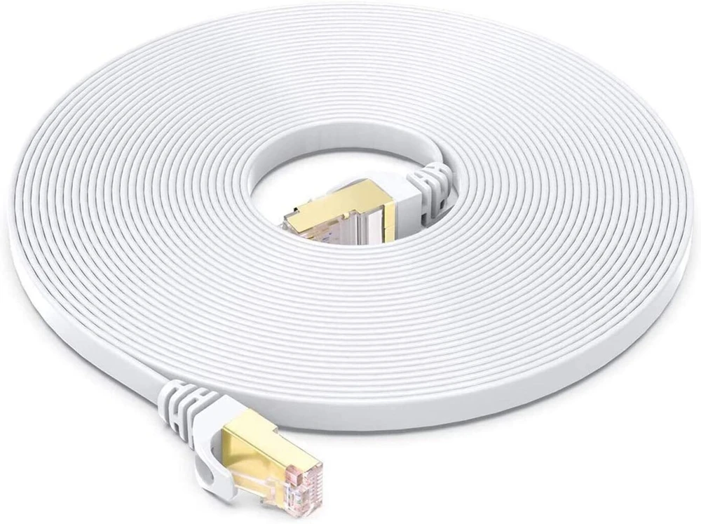 Cat 8 Lan kabelis 2m, 40 Gbps, 2000 Mhz, Rj45 tinklo laidas