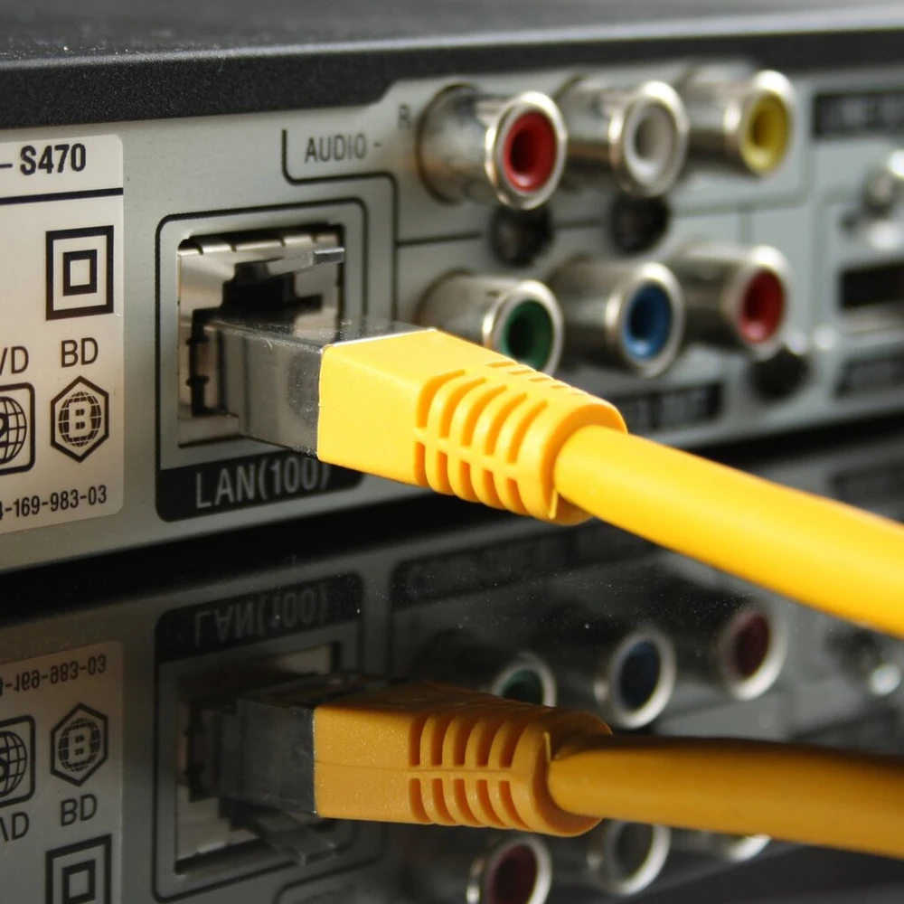 Cat6 ethernet lan patch cord tinklo kabelis cat 6 - 5m baltas - 10 vienetų sftp pimf lszh varinis