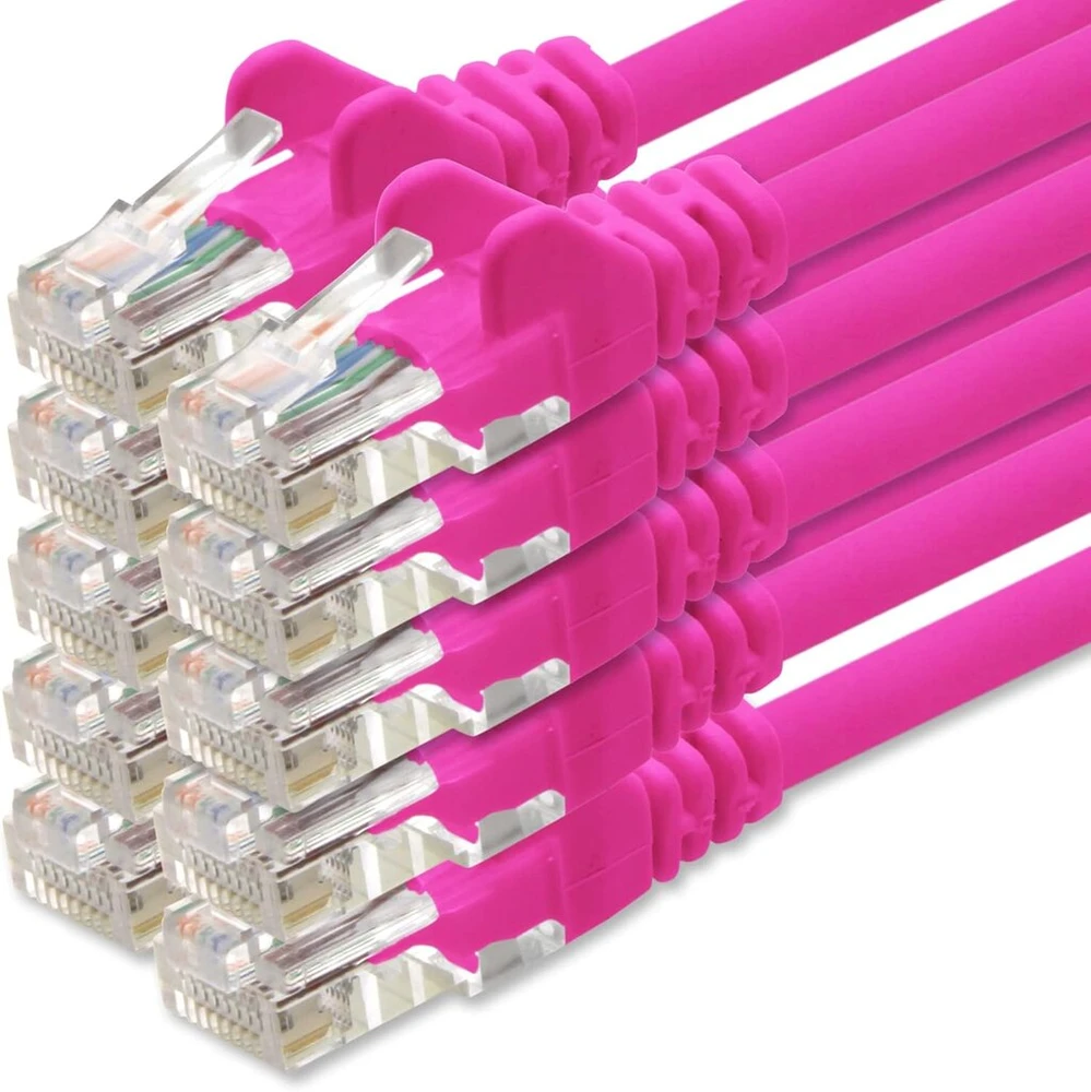 Cat6 Ethernet tinklo kabelis 1000 Mbps, 100m