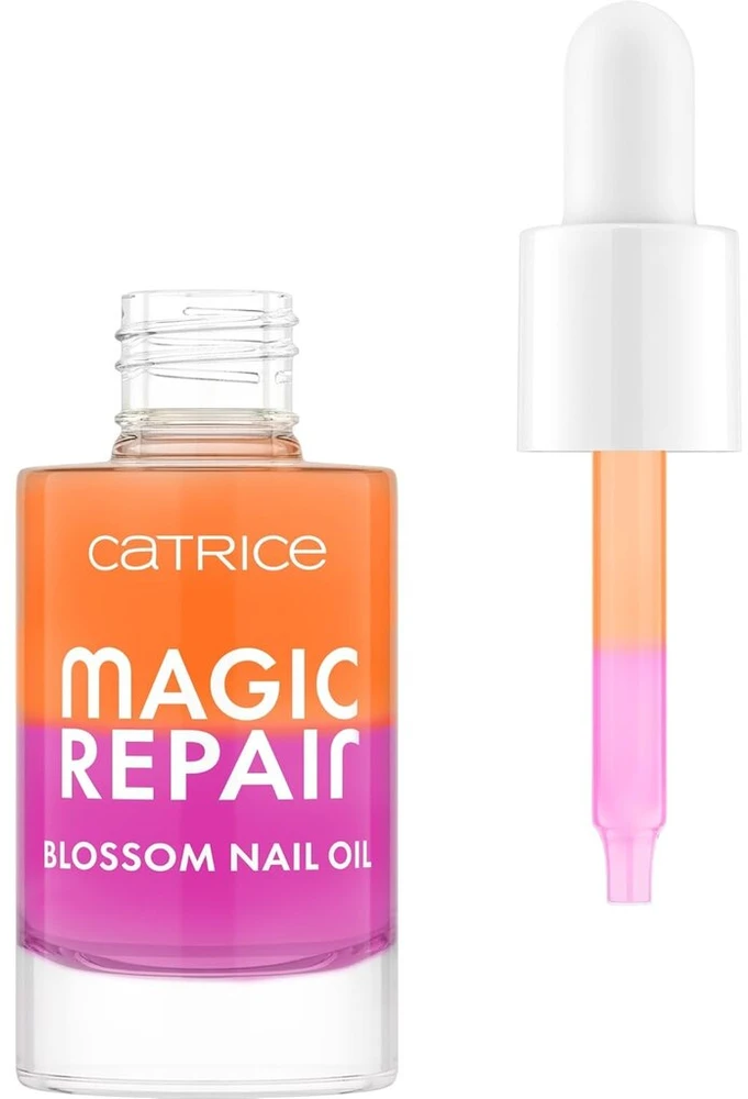 Catrice Magic Repair Blossom nagų aliejus, įvairiaspalvis, regeneruojantis, su vitaminais, maitinantis, permatomas, veganiškas, be mikroplastiko dalelių, be konservantų, be parabenų, 1 pakuotė (8 ml)
