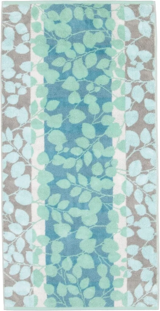 Rankšluostis Cawö Home Noblesse Harmony Floral 1086 Jade 47 rankšluosčiai 50 x 100 cm