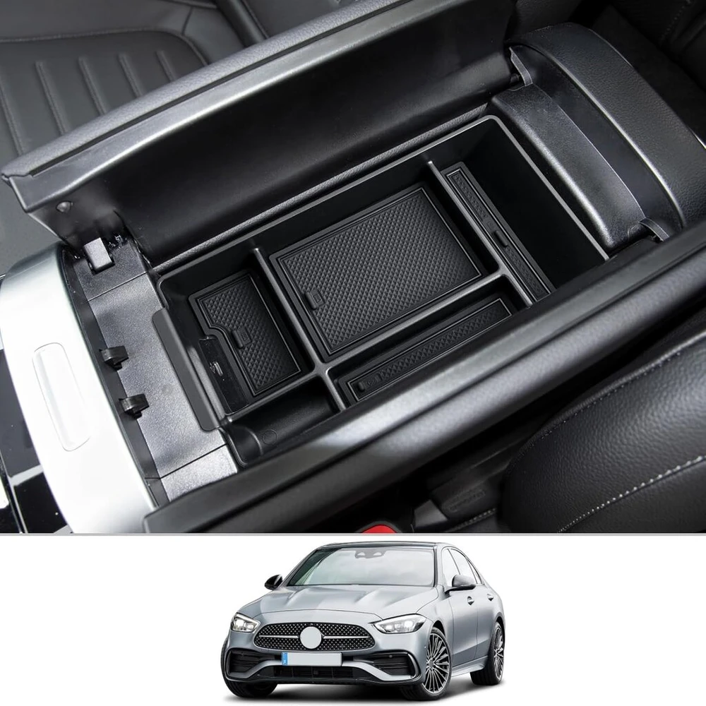 Cdefg dėtuvė Mercedes W206 C klasės konsolės organizatoriui