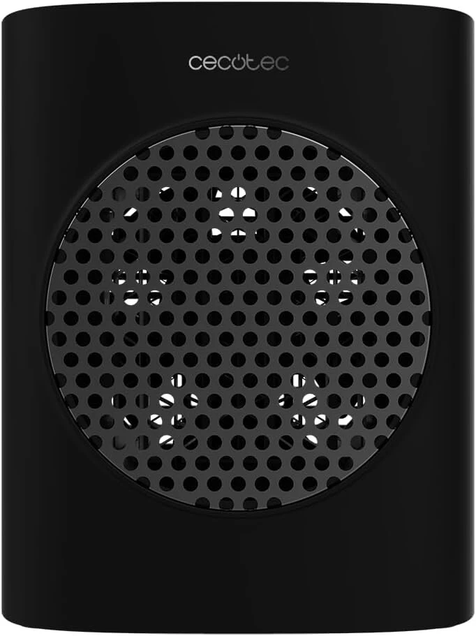 Cecotec keramikinis stalo šildytuvas Readywarm 1570 Max Ceramic Rotate Smart Juodas. 1500 W, keramikos technologija, jutiklinis ekranas, reguliuojamas termostatas, 90º osciliacija, laikmatis, automatinis išjungimas
