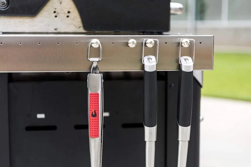 Char-broil Gear Trax® 140 025 kabliukas, sidabrinis