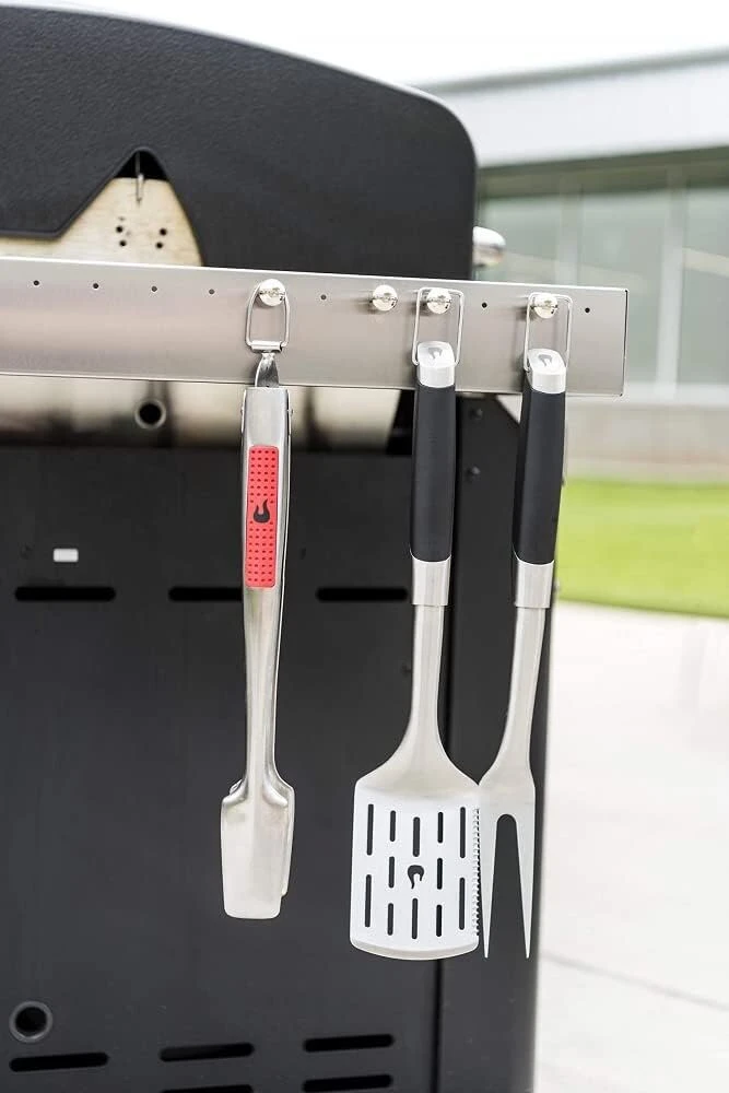 Char-broil Gear Trax® 140 025 kabliukas, sidabrinis