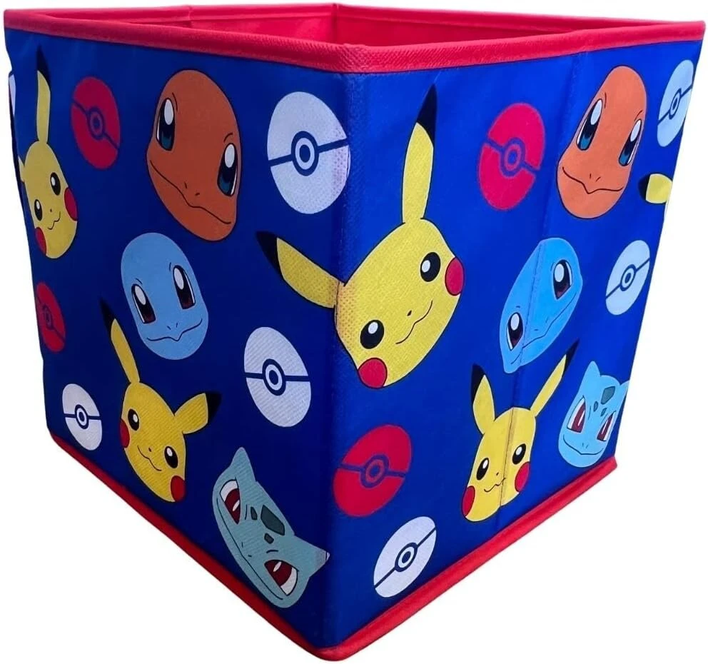 Character World oficialiai licencijuotos Pokemon dėžės, 2 vnt. sulankstomų kubelių rinkinys, Posse dizainas