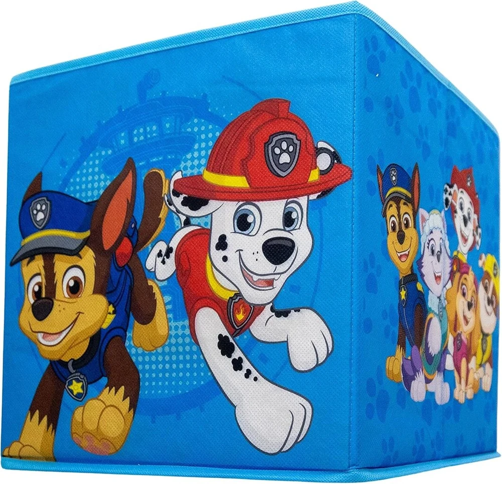 Character World Paw Patrol oficialiai licencijuotos dėžės | 2 sulankstomų kubelių rinkinys, bokšto dizainas
