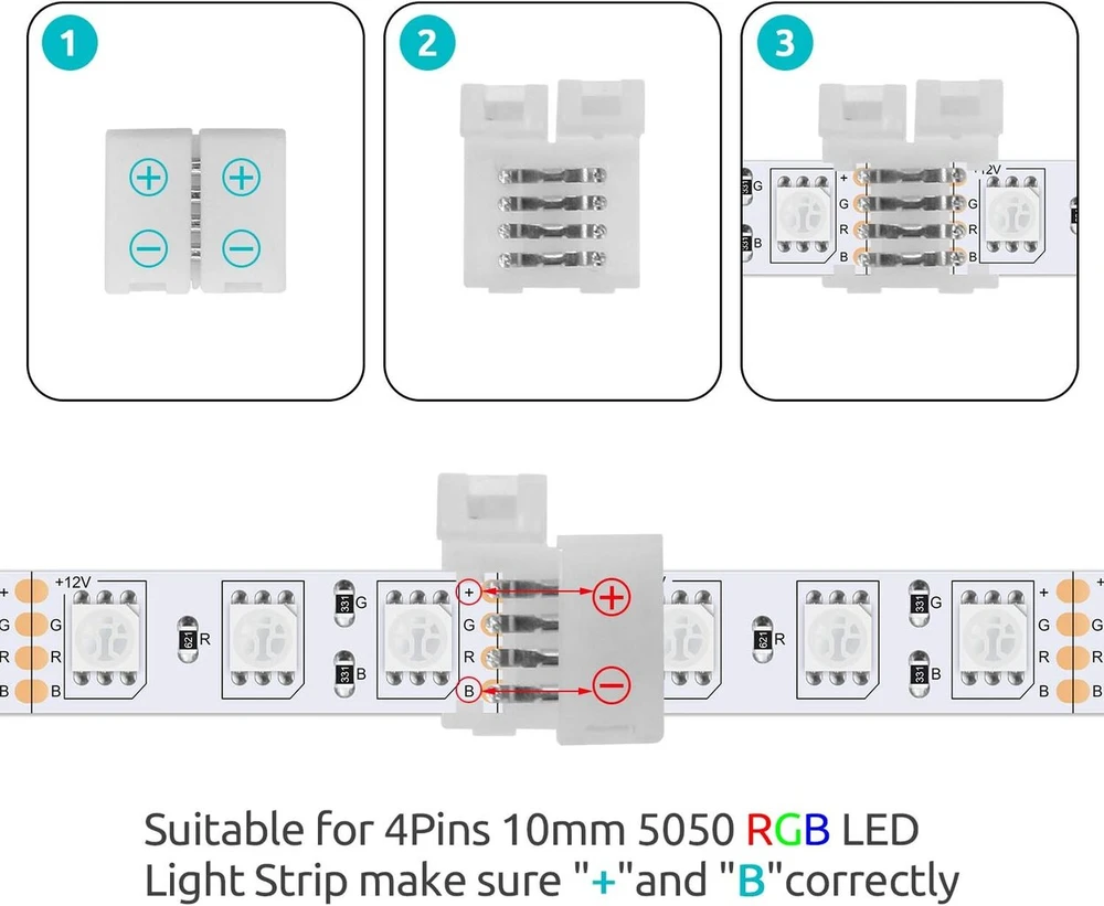 Chesbung Led juostos jungtis, Led ilginamasis laidas, Led juostos rinkinys