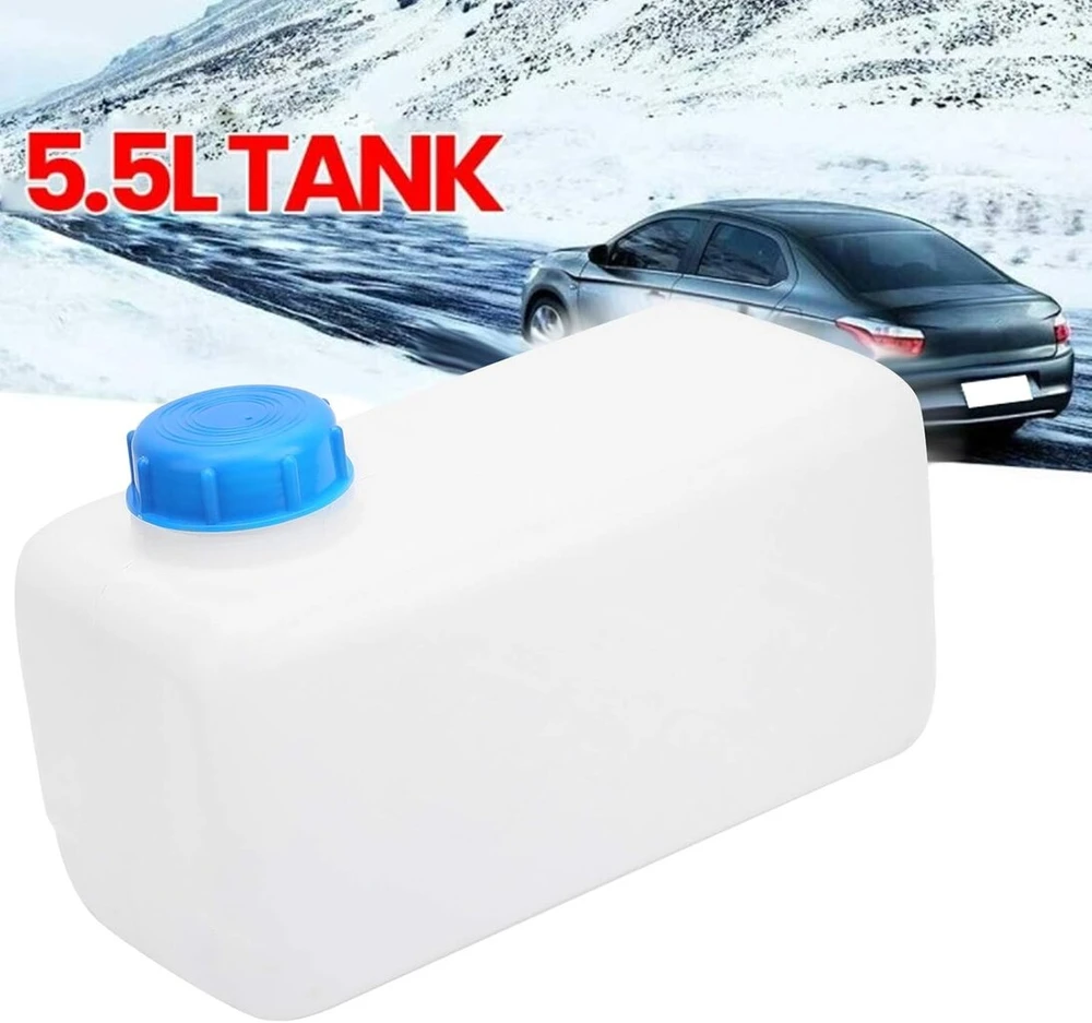 Chiciris 5.5 l plastikinė kuro alyvos benzino talpa oro šildytuvo didelės talpos automobiliui sunkvežimiui laivui aviacijos šildytuvo dėžė (mėlyna)