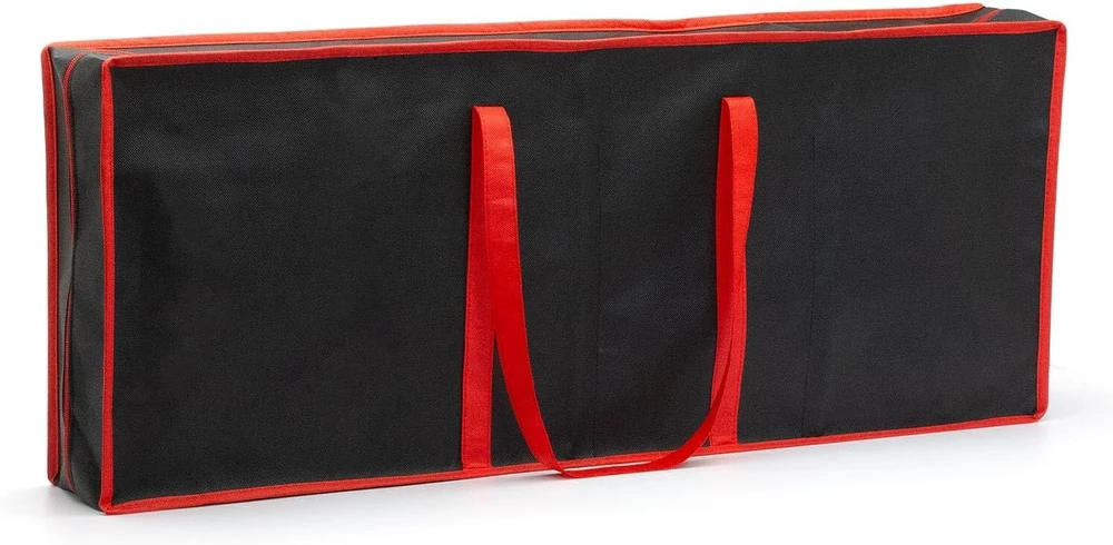 Ckb ltd laikymo krepšys pakavimo popieriui, skirtas kalėdiniam gimtadienio popieriui, juostelėms, etiketėms, kalėdinėms dekoracijoms - juodas 82 x 31 x 13 cm