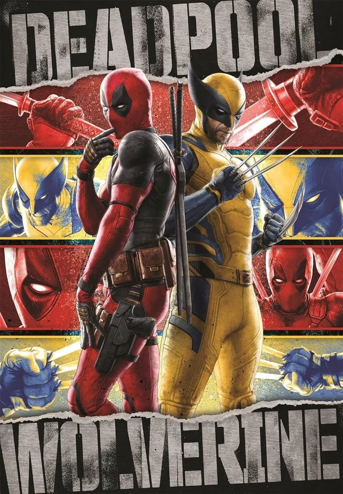 Clementoni Marvel Deadpool 1000 detalių dėlionė suaugusiems