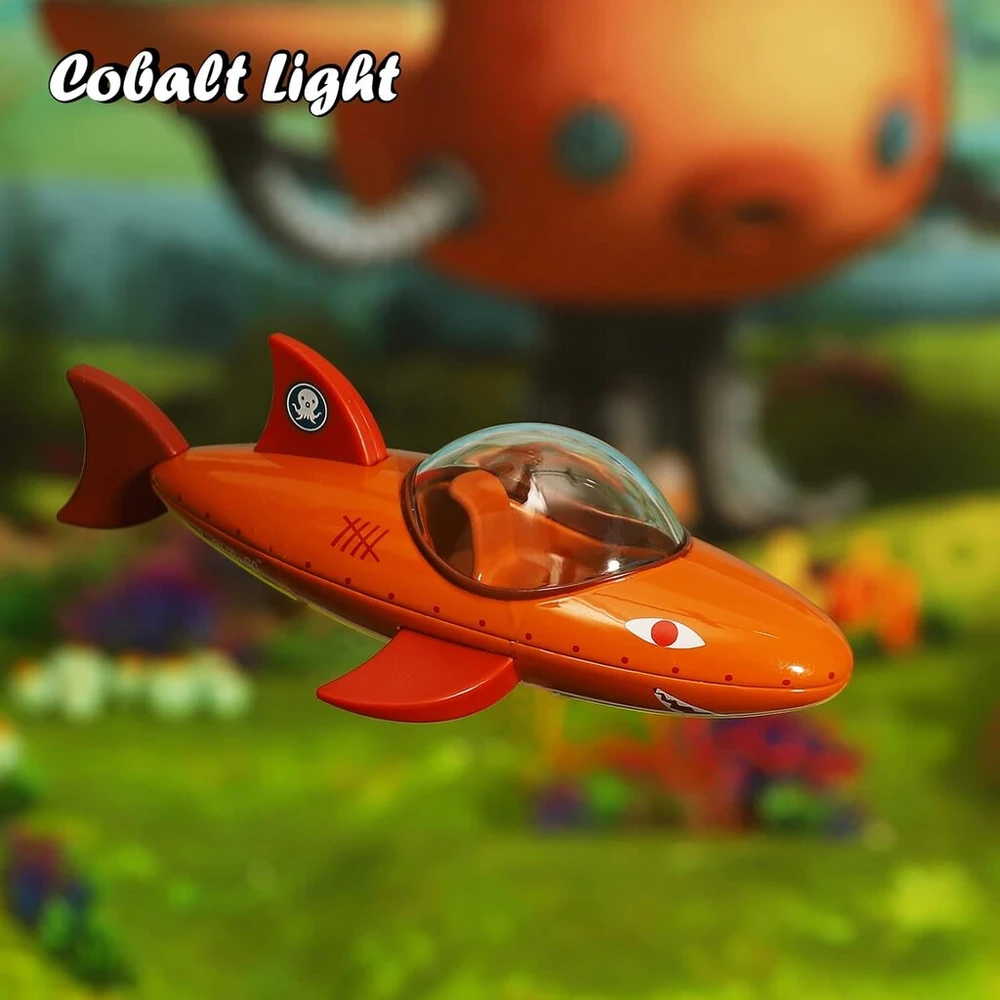 Cobalt Light Gup B povandeninis laivas, suderinamas su octonaut žaislu, octopod pilies barnacles kwazii shellington tweak gimtadienio dovanos vaikams