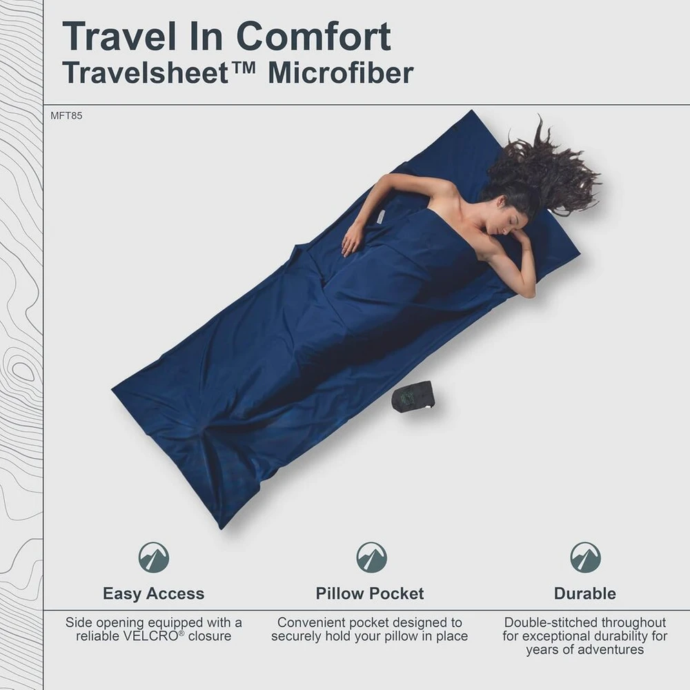 Cocoon Mikropluoštas Travel Sheet – Micro Fibre paklodė