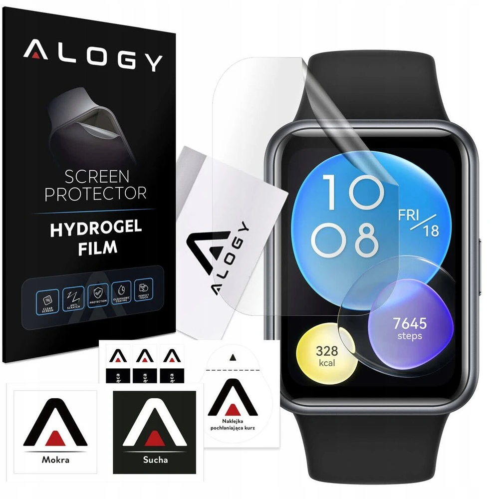ColorWay Alogy hidrogelinė apsauginė plėvelė, skirta Huawei Watch Fit 2 ekranui