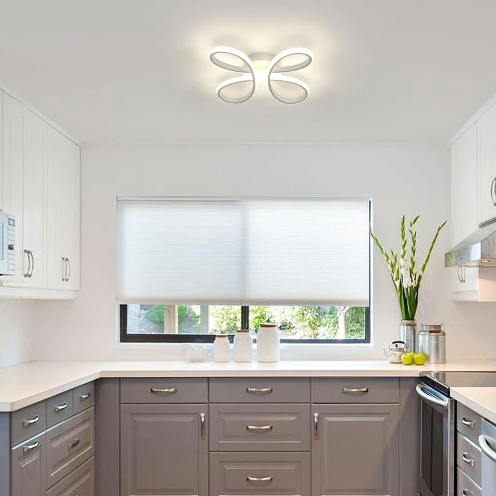Comely Modernus Led lubinis šviestuvas 30w 3375lm 4500k baltas 30cm