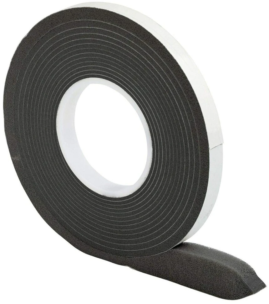 Compriband 20/3 pilka antracito spalvos, juostos plotis 20 mm, plečiasi nuo 3 iki 15 mm, sandarinimo juosta, kompresinė juosta – 10 metrų ritinys