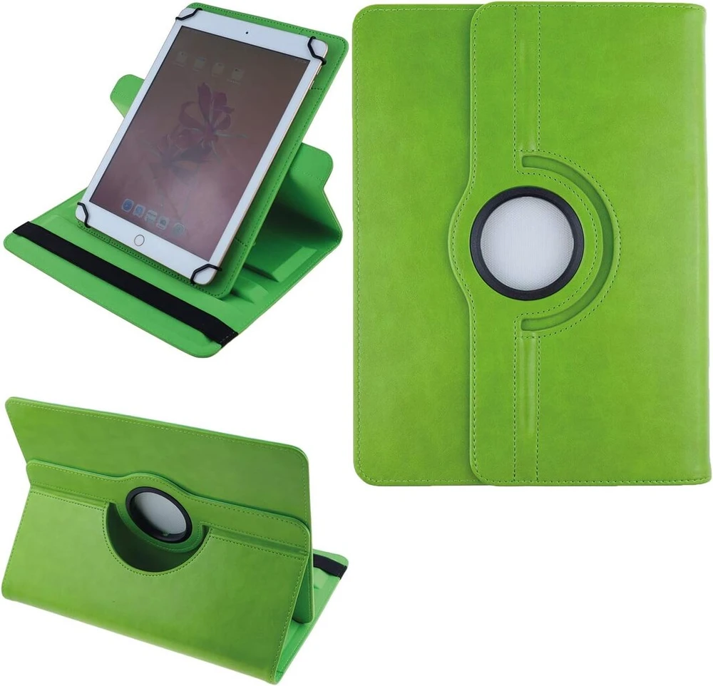 Coovy® universalus 2.0 360° pasukamas dėklas visiems 9/10/10.1 colių planšetinių kompiuterių modeliams universalus 10.1 žalias