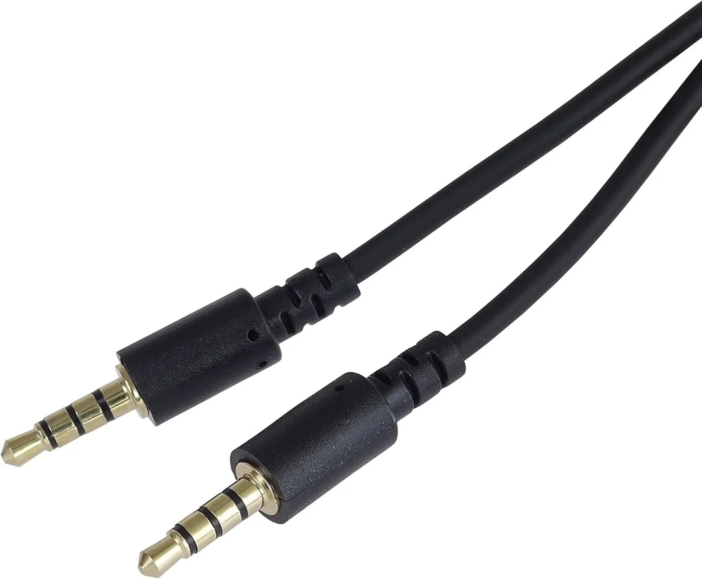 Cordial „premiumcord“ 3,5 mm 4 kontaktų garso ir mikrofono laidas, 0,5 m