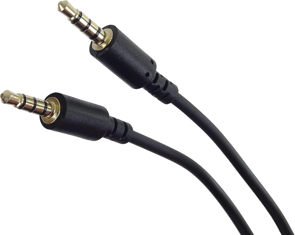 Cordial „premiumcord“ 3,5 mm 4 kontaktų garso ir mikrofono laidas, 0,5 m
