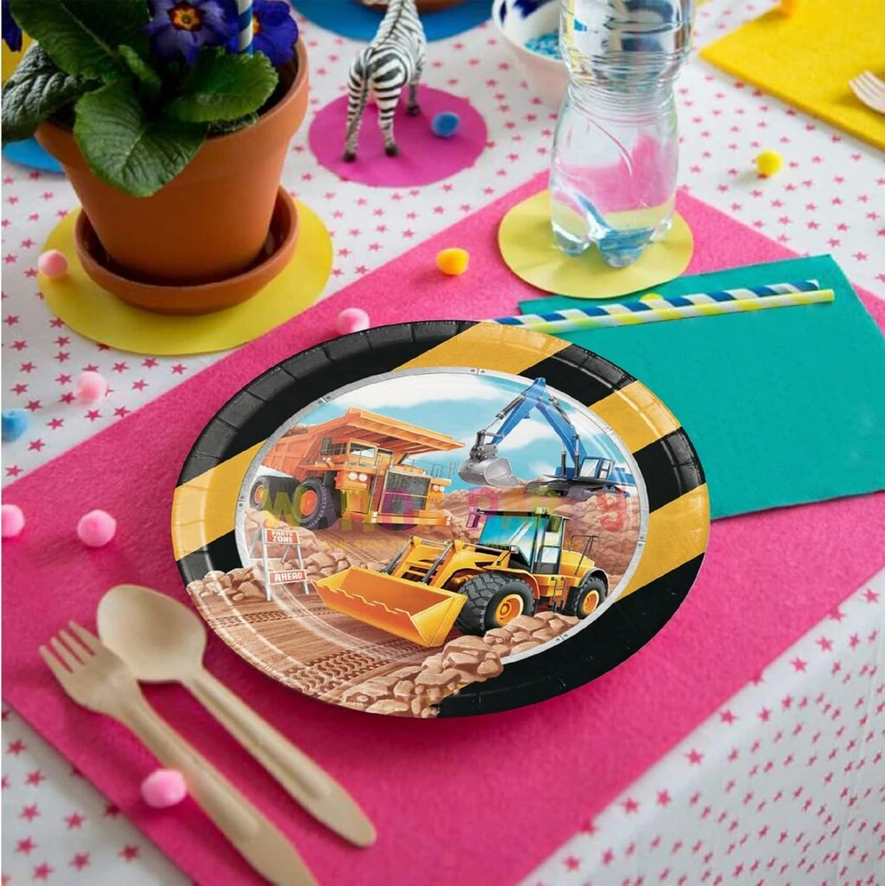 Creative Converting 339791 popierinė lėkštė, įvairių spalvų, 23 cm, 8 vnt.