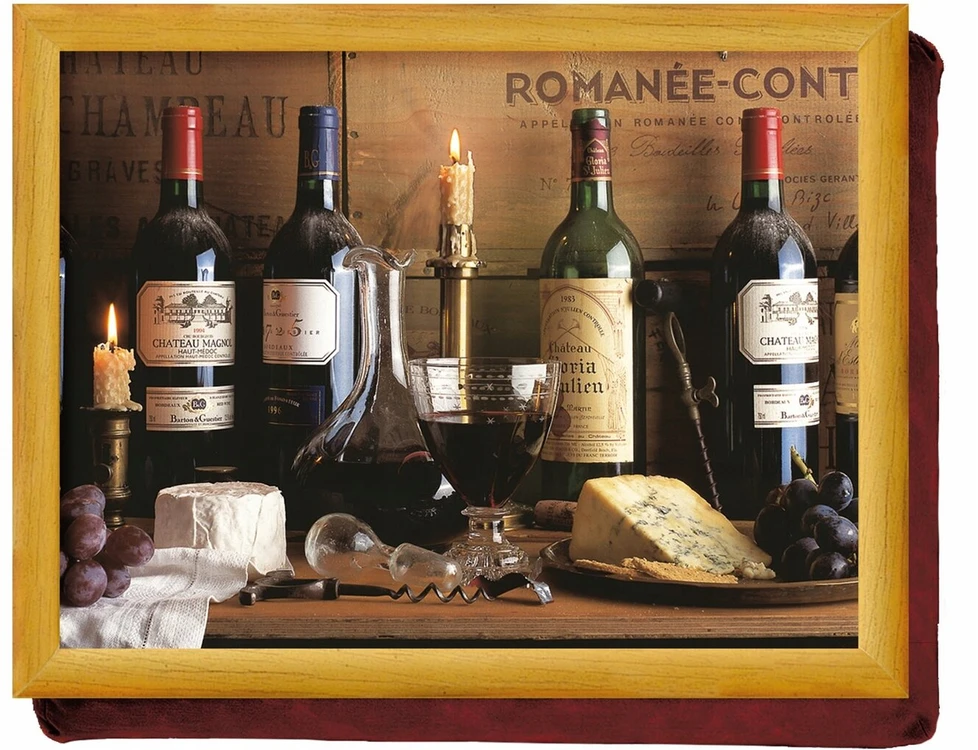 Creative Tops Padėklas ant kelių Vintage Wino, įvairiaspalvis