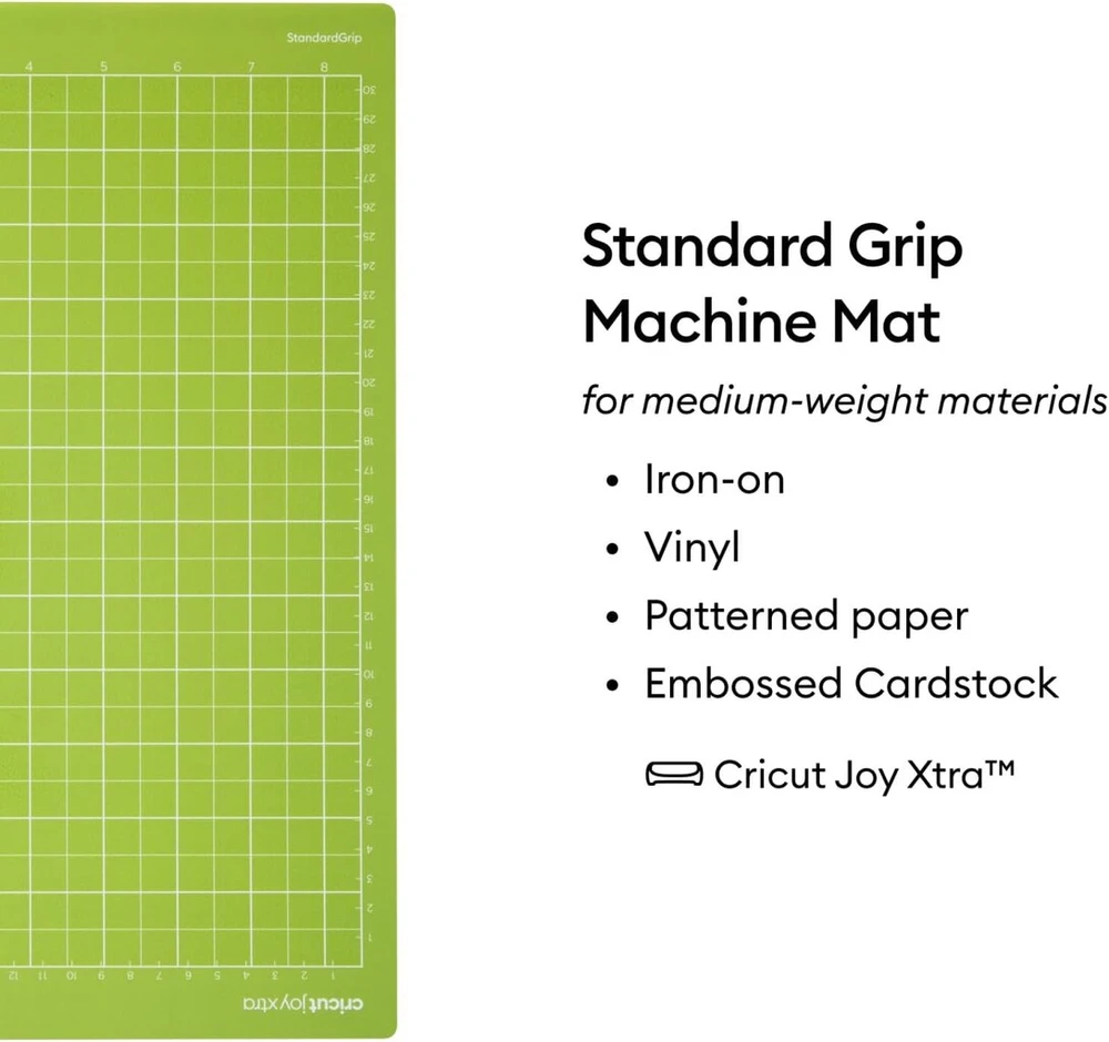 Cricut Joy Xtra Standardgrip pjaustymo kilimėlis