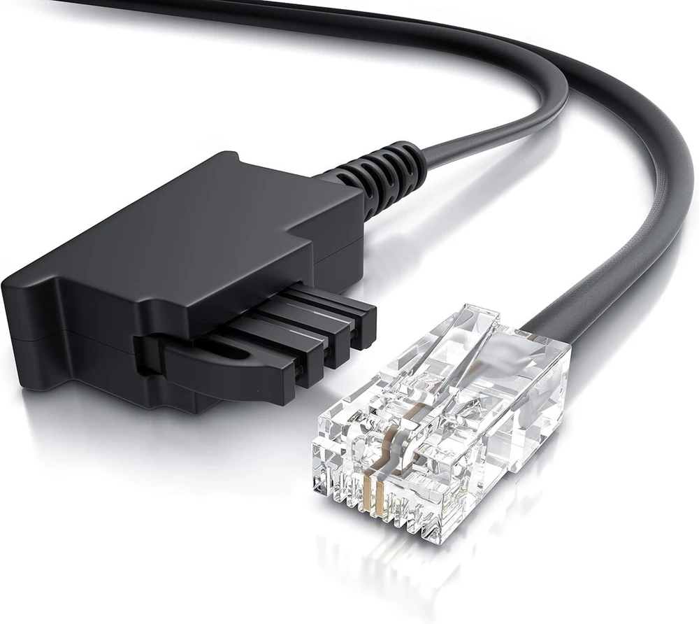 Csl Interneto Kabelis Tae-f į Rj45, 10m, Juodas