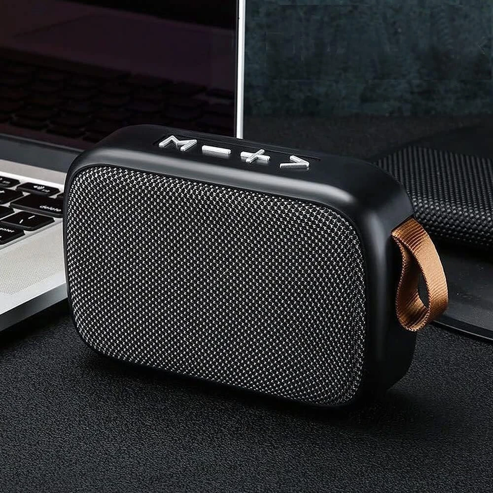 Kompiuterio kolonėlės Cuifati nešiojama bluetooth kolonėlė su įkrovimo laidu, belaidis stereo žemų dažnių garsiakalbis usb garsas su fm radijo imtuvu, palaiko belaidį bluetooth, kortelės jungtį