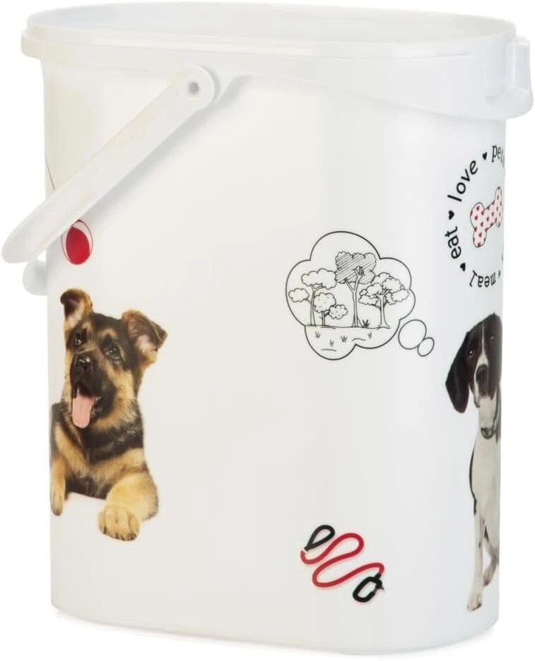 Curver konteineris sausam maistui, 10 l - 4kg, Love Pets, maistas augintiniams