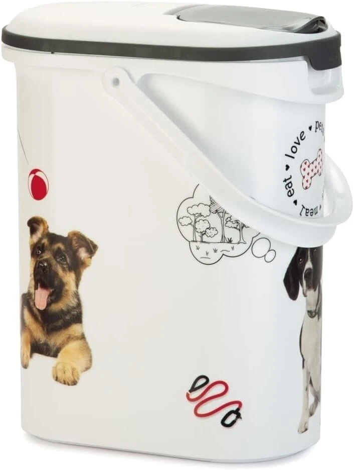 Curver konteineris sausam maistui, 10 l - 4kg, Love Pets, maistas augintiniams