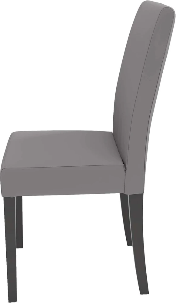 Custom Slipcover Replacement tvirtas Henriksdal kėdės užvalkalas, plotis 21" pakaitinis užvalkalas, tinkantis Ikea valgomojo kėdžių užvalkalams (šviesiai pilka medvilnė)
