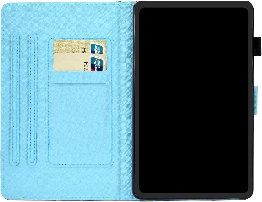 Cxtcase dėklas, skirtas Lenovo Tab P12 12.7 colių 2023, apsauginis dėklas su stovo funkcija, skirtas Lenovo Tab P12 12.7 colių, mėlynas dangus