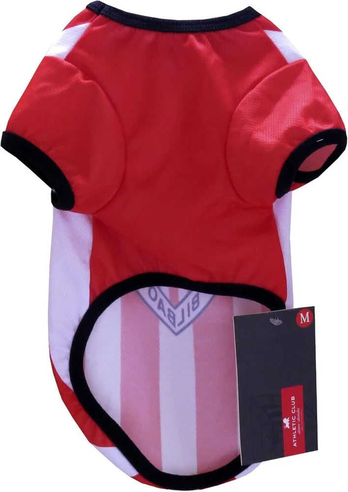 Cyp Brands Sh-01xl-ac Poliesterinis marškinėlis šuniui Athletic Club su dryžiais, Xl dydis, raudona/balta, Xl