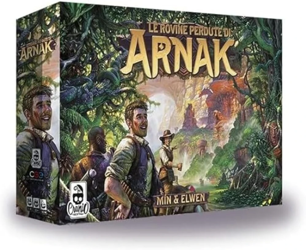 Czech Games Edition The Lost Ruins of Arnak Cc266 Skull Creations Žalias