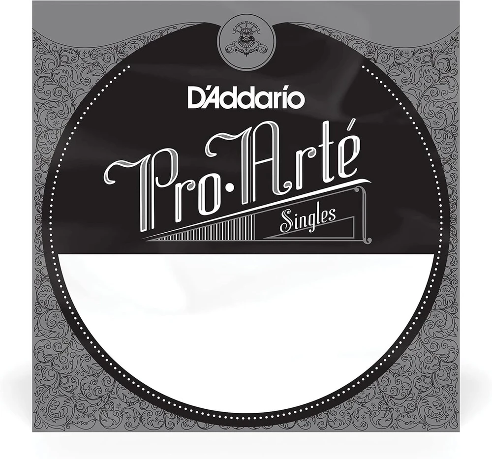D'addario J4605 Pro-arte nailoninė klasikinė gitaros stygų komplekto atskira penktoji styga, hard tension