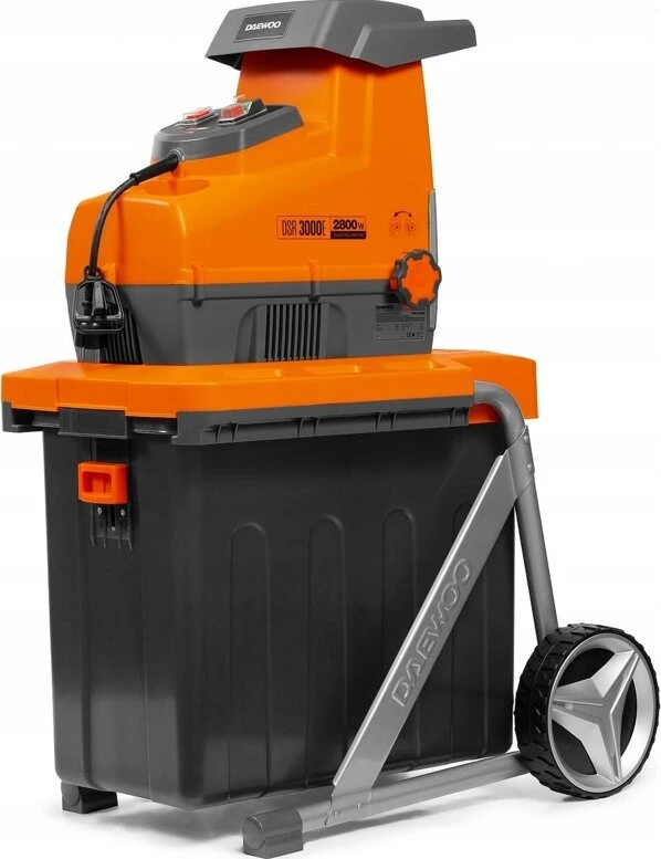 Daewoo elektrinis smulkintuvas/skiediklis šakoms su malimo krepšiu 2800w iki 44mm