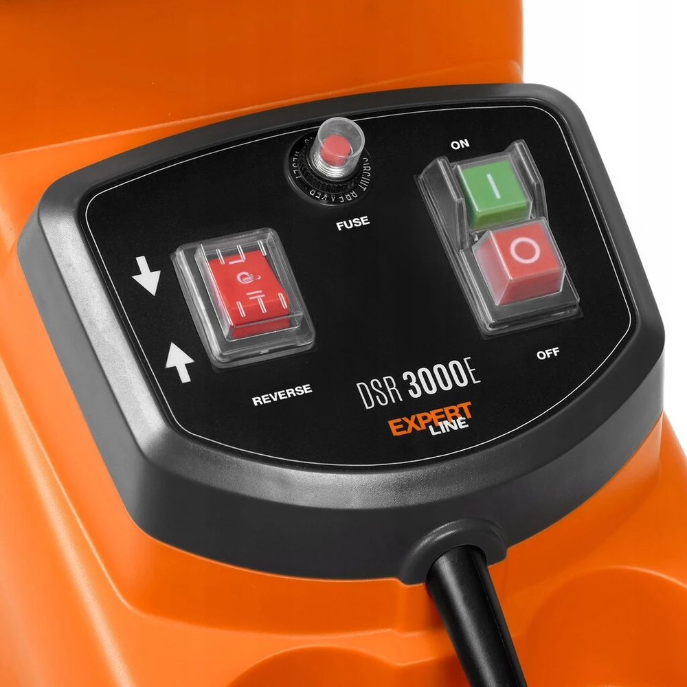 Daewoo elektrinis smulkintuvas/skiediklis šakoms su malimo krepšiu 2800w iki 44mm