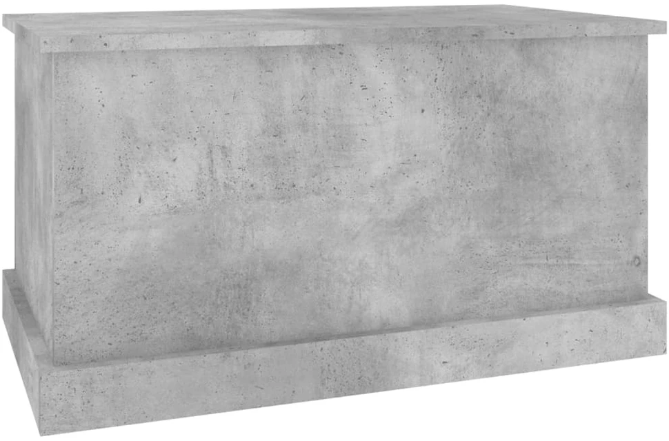 Daiktadėžė, betono pilka, 70x40x38cm, apdirbta mediena