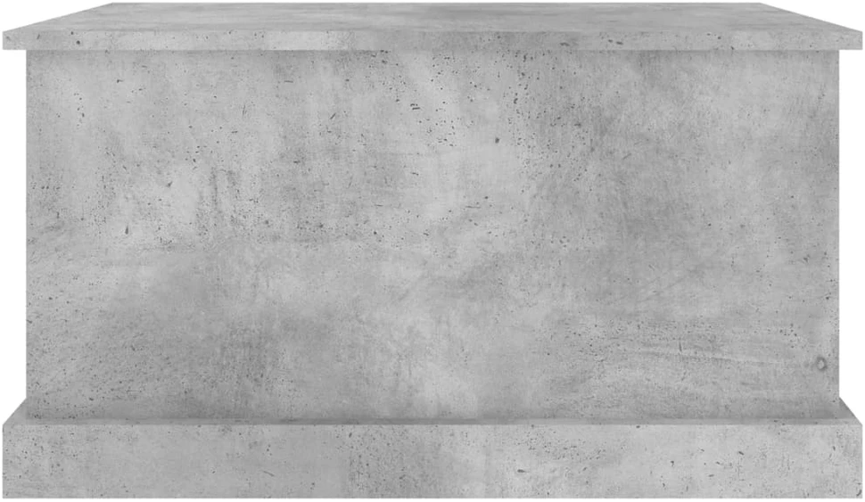 Daiktadėžė, betono pilka, 70x40x38cm, apdirbta mediena
