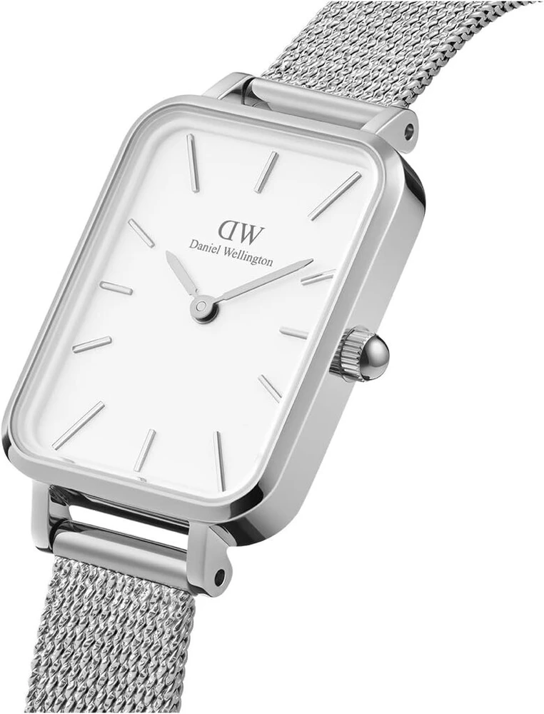 Daniel Wellington Quadro laikrodis, rožinio aukso spalvos nerūdijantis plienas (316l)