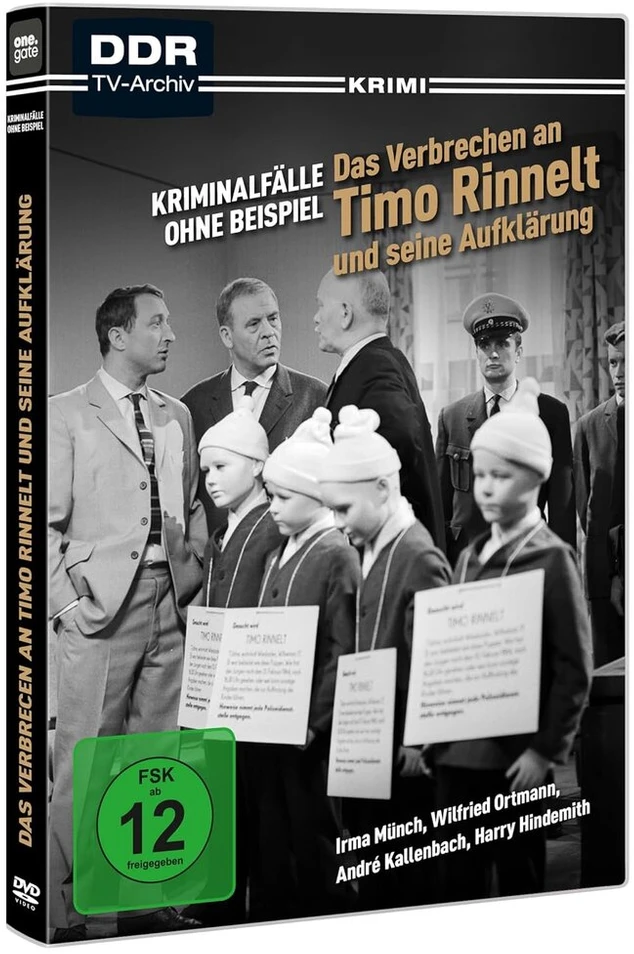 Vinilinė plokštelė Das Verbrechen an Timo Rinnelt und seine Aufklärung (kriminalfälle be Beispiel) (ddr Tv-archiv)