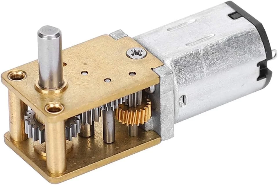 Dc 12v micro greičio mažinimo variklis 16rpm/27rpm/53rpm/68rpm/136rpm/381rpm dc pavarų variklis cw/ccw micro-motor (16rpm)